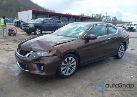 2013 Honda Accord Ex-L from USA, damaged, VIN 1HGCT1B83DA023593